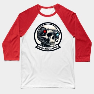 Emotional Support Servo Skull Baseball T-Shirt